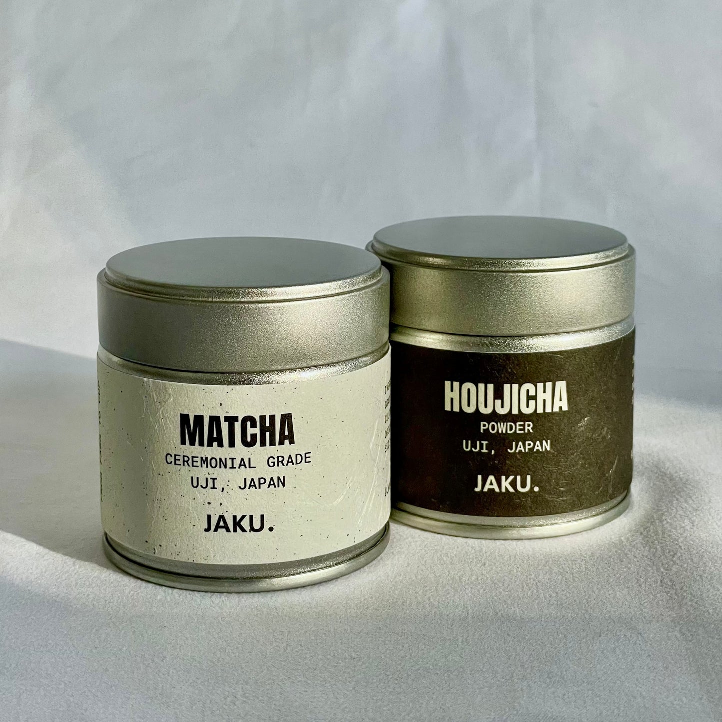 JAKU. Matcha & Houjicha Set